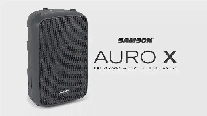 Auro X Series - 1000W 2-Way Active Loudspeakers