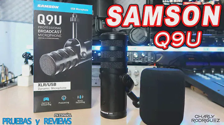 SAMSON Q9U 🎤MICROFONO PROFESIONAL XLR/USB (Pruebas y Reviews) en Español