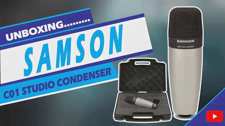 Samson C01 Studio Condenser, Unboxing & First Impressions