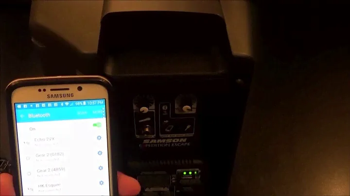Samson Expedition Escape Bluetooth Speaker and PA System  (Update after video)