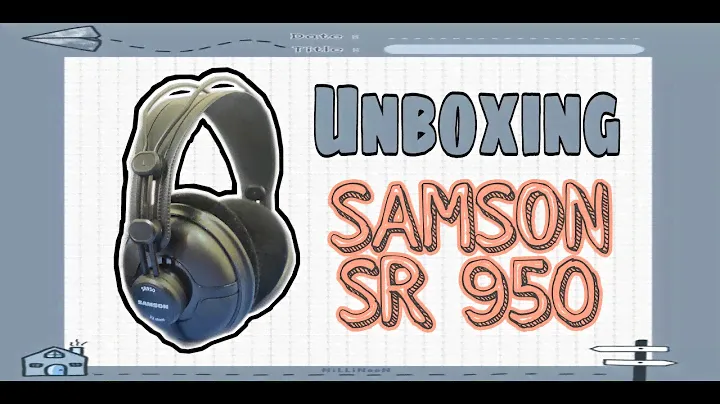 Unboxing SAMSON SR 950 | Headphone for audio engineering