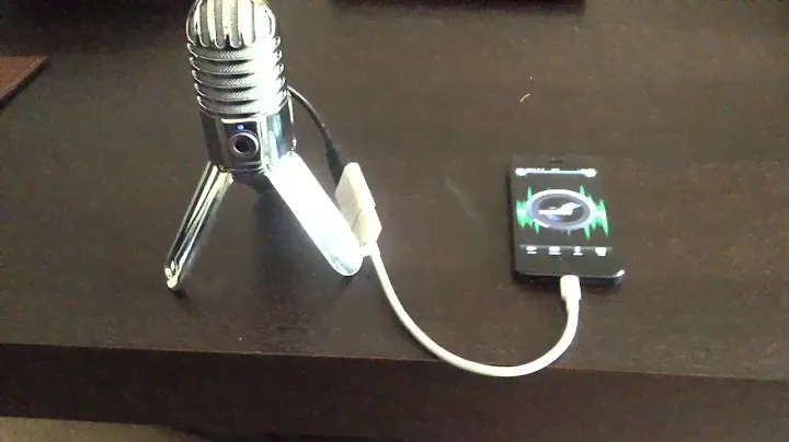 Samson USB Mic & iPhone 5