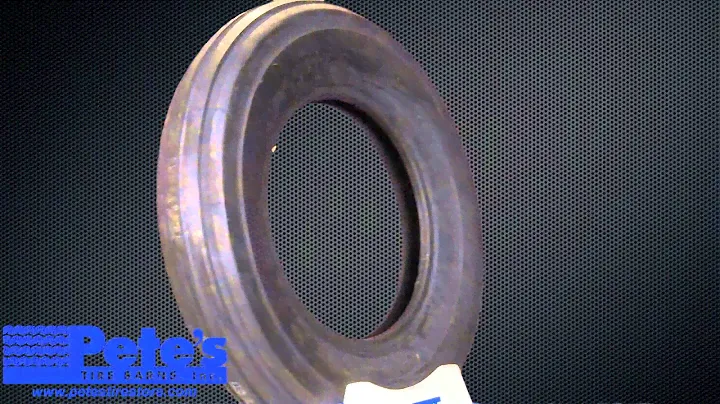 Conventional Rib Implement Tire 6.50-16SL (6 Ply) (TT)