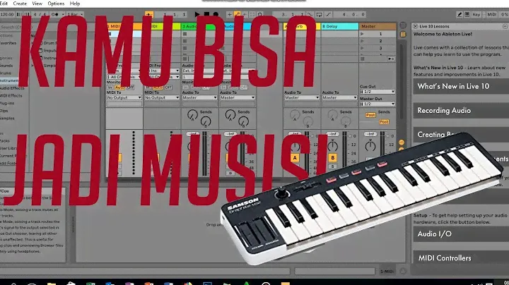 Cara Menggunakan Samson Graphite M32 di Ableton