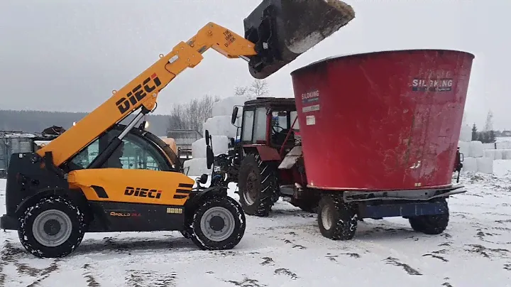 Телескопический погрузчик DIECI (Диечи) /Убийца конкурентов JCB, Bobcat, Manitou, Merlo, Faresin