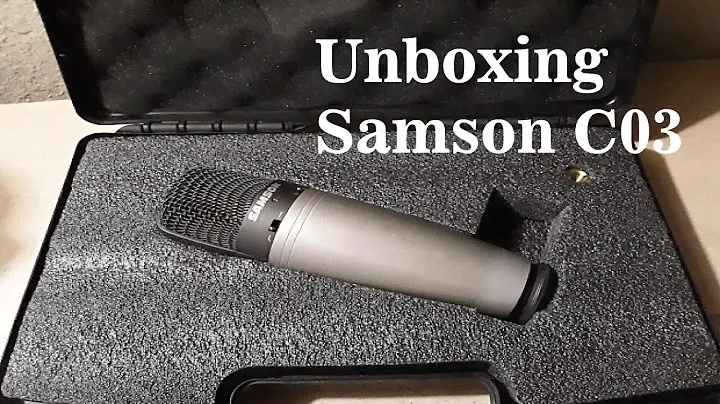 Samson C03 Unboxing || Supercardioid Condenser Microphone || 2021