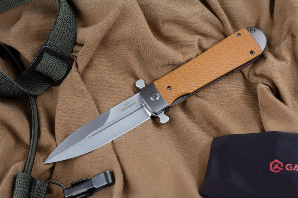 Нож adimanti Samson by Ganzo brutalica design brown