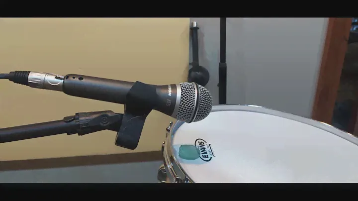 Microfono Samson Q7 DRUM en redoblante