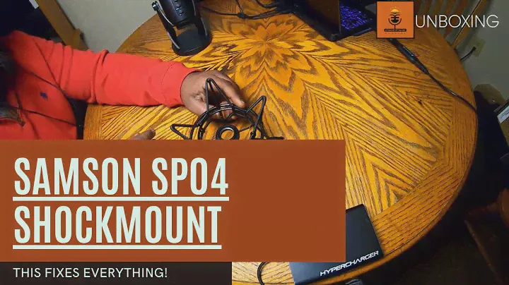 Samson  SP04 G-Track Pro/G-Track Shockmount Unboxing
