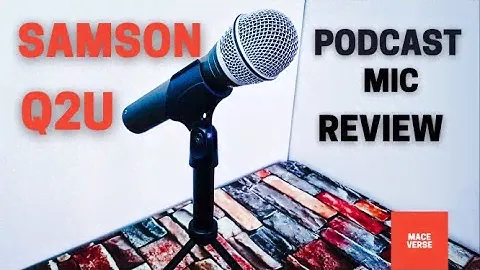 Samson Q2U Dynamic Podcast USB/XLR Microphone Review