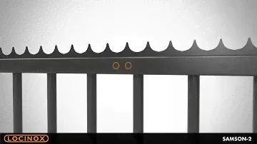 Samson-2 Hydraulic Gate Closer (inches) - Locinox Installation Video