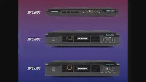 ОБЗОР 2-канального усилителя мощности Samson MXS 3500. www. аллюстра. ком