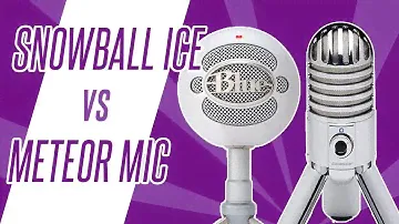 Blue Snowball iCE v Samson Meteor USB Microphone Head To Head