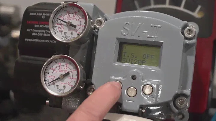 Masoneilan's SVI II AP Push Button Startup Tutorial