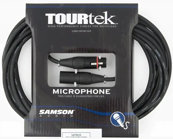 МИКРОФОННЫЙ КАБЕЛЬ SAMSON TM25-0