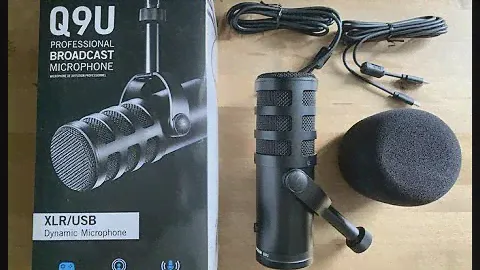 Samson Q9U Unboxing.  Raw Visualization of Product.