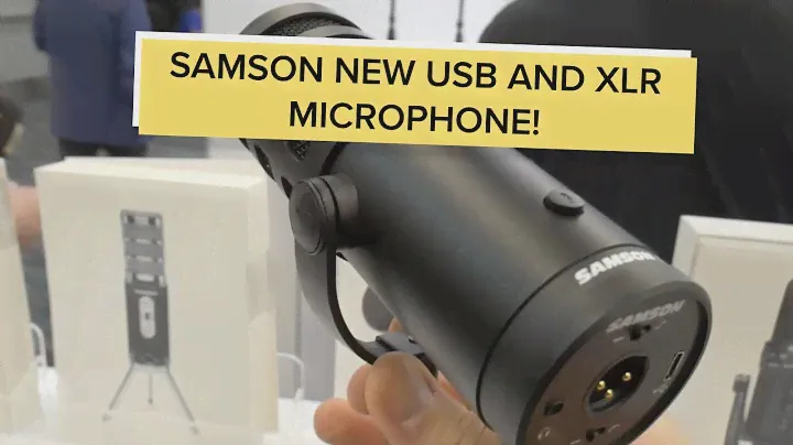 NAMM 2020: Samson new Q9U USB-C and XLR broadcast microphone