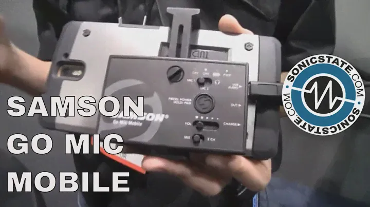 NAMM 2017- Samson Go Mic Wireless