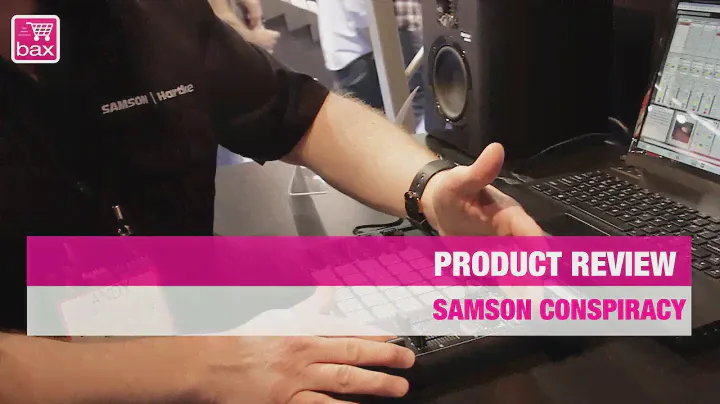 Samson Conspiracy USB MIDI Control Surface | NAMM SHOW 2015