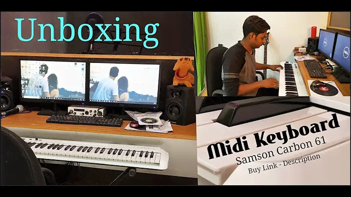 MIDI Keyboard | Unboxing Video Samson Midi Keyboard Carbon 61  | Low Budget Midi Keyboard