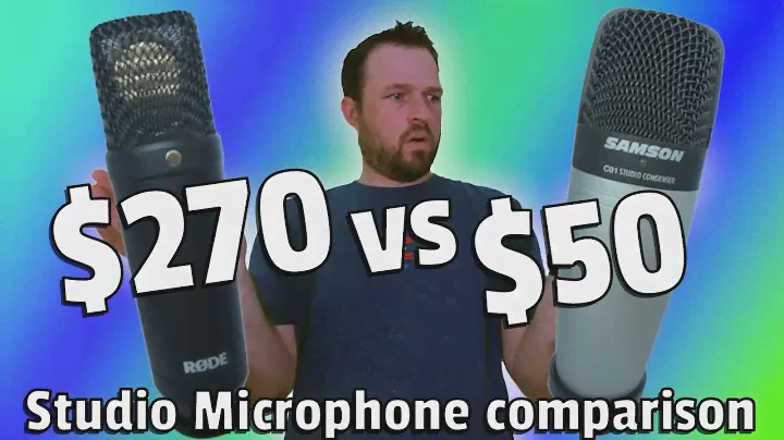 Samson C01 vs Rode NT1 | Studio Microphone Test and Review