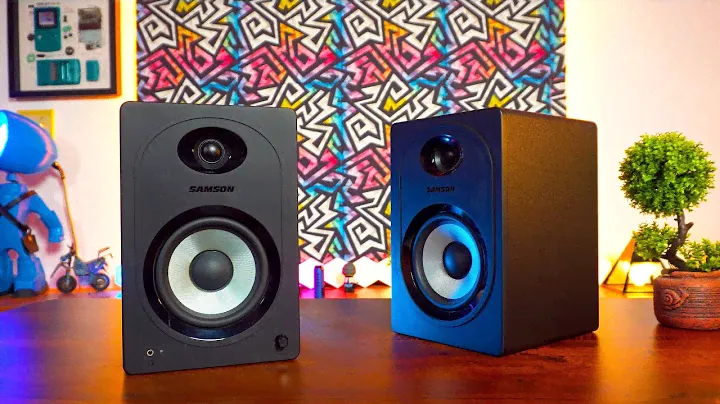 Samson MediaOne M50BT Powered Studio Monitors ✅ All The Boxes