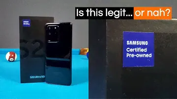 Galaxy S20 Ultra Unboxing in 2021 - Refurbished From Samsung | Samsung Certified Pre-owned (CPO)