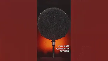 Aquarium Filter as a Pop Filter?!? Full video/comparison out now! #popfilter #audio #microphone