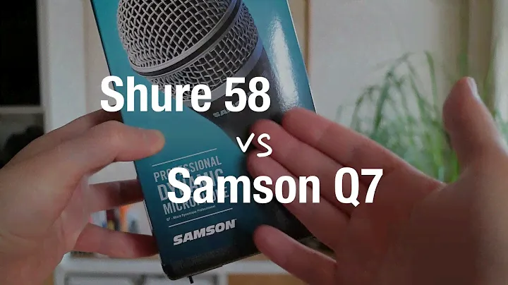 Samson Q7 против Shure SM58 — обзор динамического микрофона