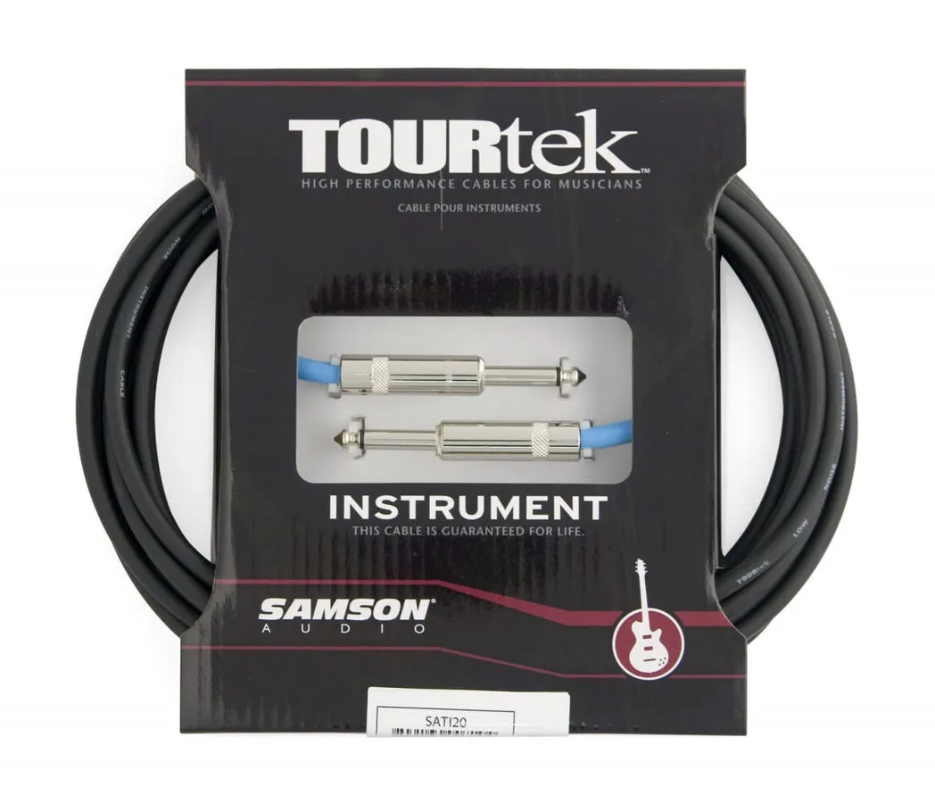 Samson TOURTEK TI20 20' INSTR CABLE-0