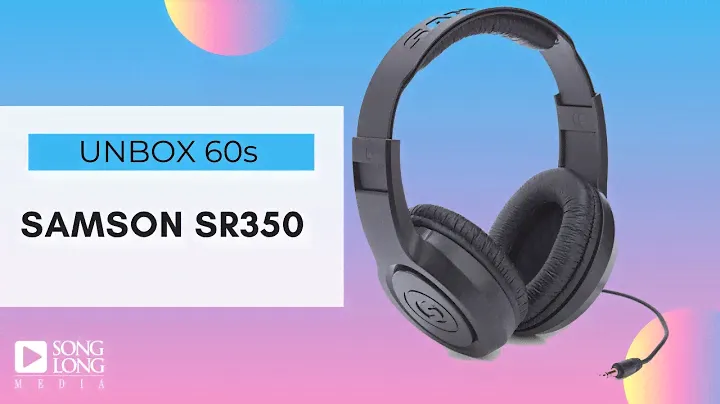 Unboxing 60s - Samson SR350 - songlongmedia