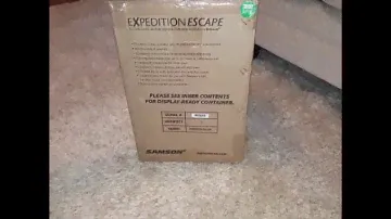 Samson expedition escape unboxing (español)