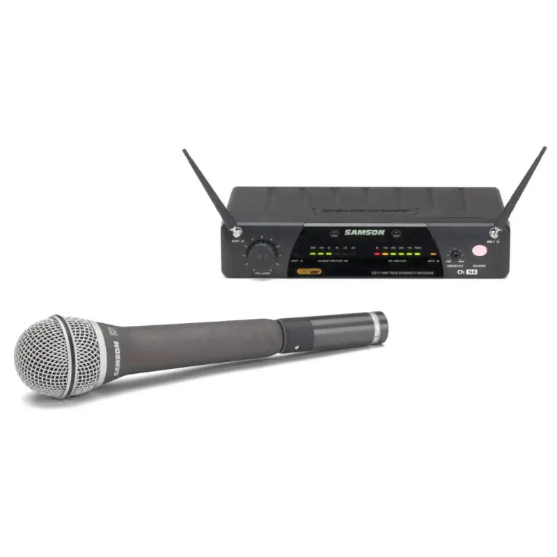 SAMSON Handheld Mic System AX1/CR77 + Q7 Mic CH E3