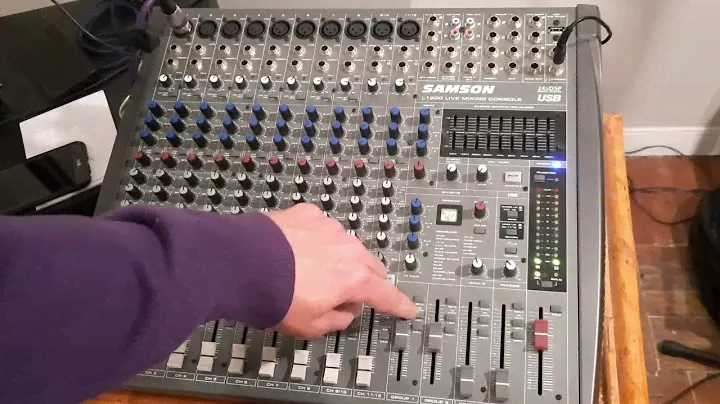 Samson L1200 como usarla