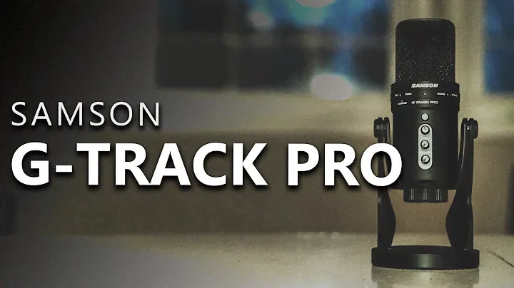 Professional USB Condenser Microphone REVIEW | Samson G-Track Pro