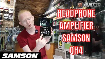 SAMSON QH4 HEADPHONE AMPLIFIER