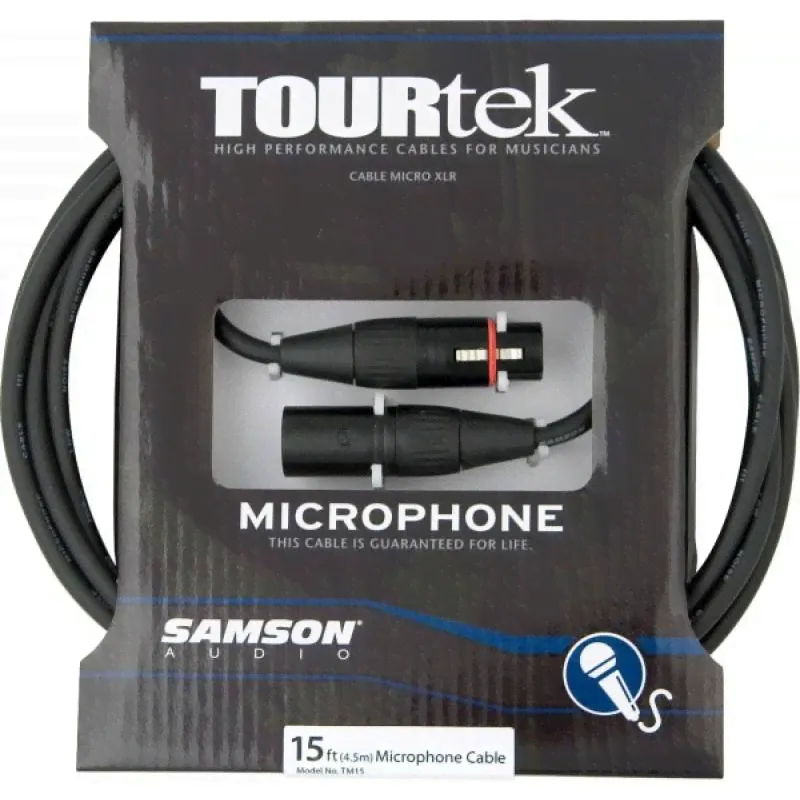 МИКРОФОННЫЙ КАБЕЛЬ SAMSON TM15-0