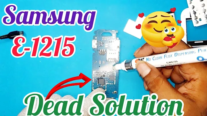 Samsung SM-E1215 Full Short Board set Dead 100% Solution #mobileengineer
