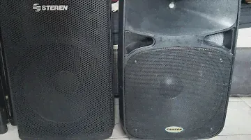 Prueba de audio de la bocina steren 1594 y una samson d415