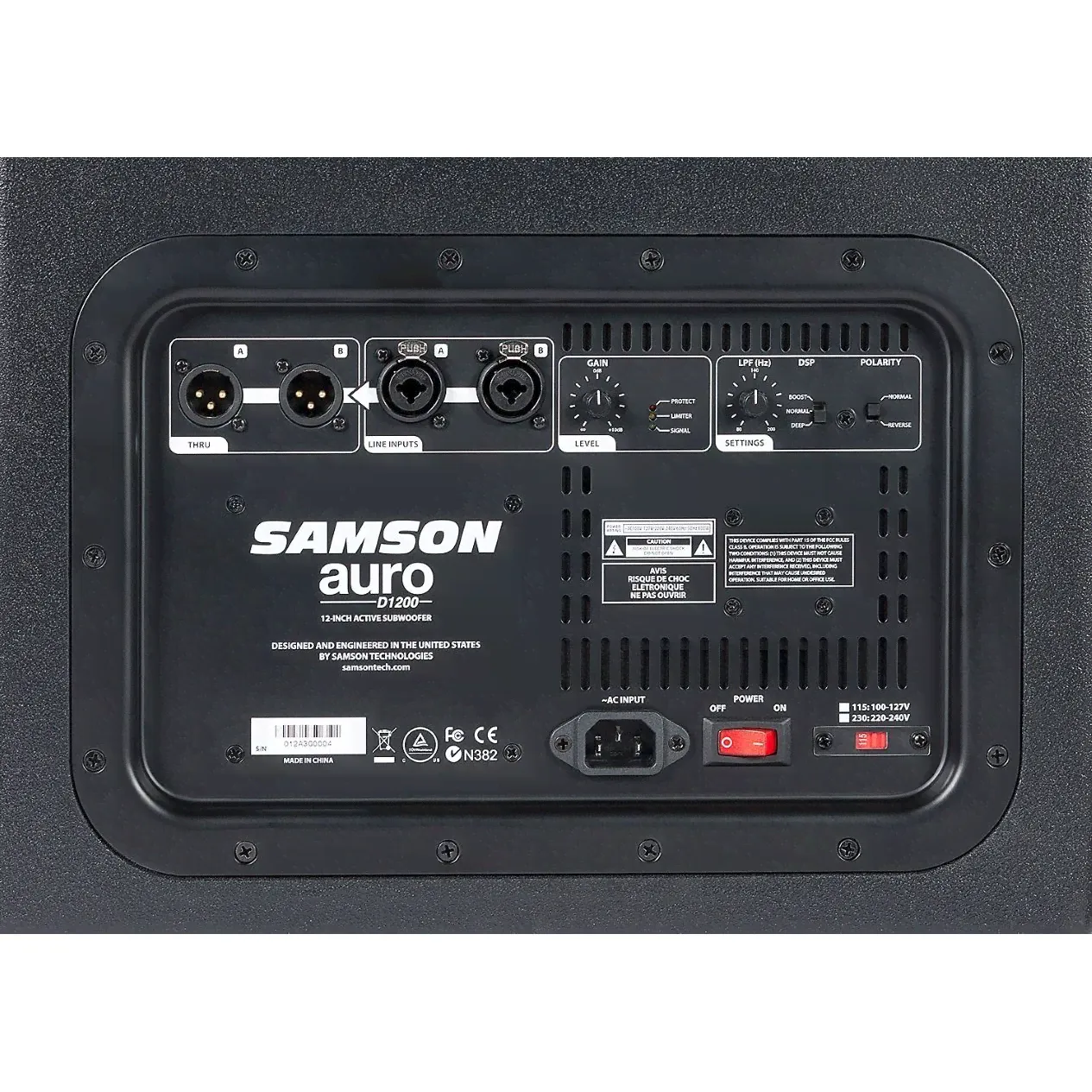 SAMSON Auro D1200 сабвуфер-2