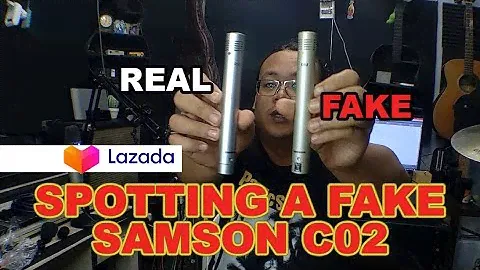 Fake Vs. Real Samson C02 Condenser Mic | Demo Cymbals & Guitar