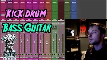 How To Get Your Kick Drum And Bass Guitar To Gel Within A Metal Mix