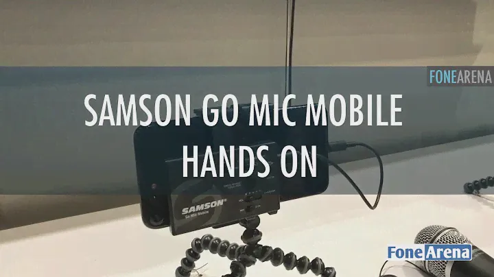 Samson Go Mic Mobile Hands On