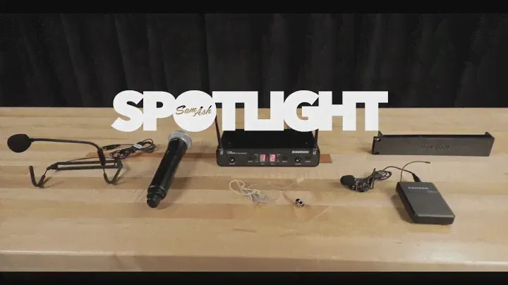 Samson Concert 288 Dual Performer Wireless Microphone Systems | Quicklook