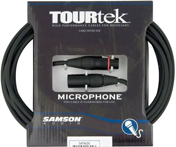 МИКРОФОННЫЙ КАБЕЛЬ SAMSON TM20-0