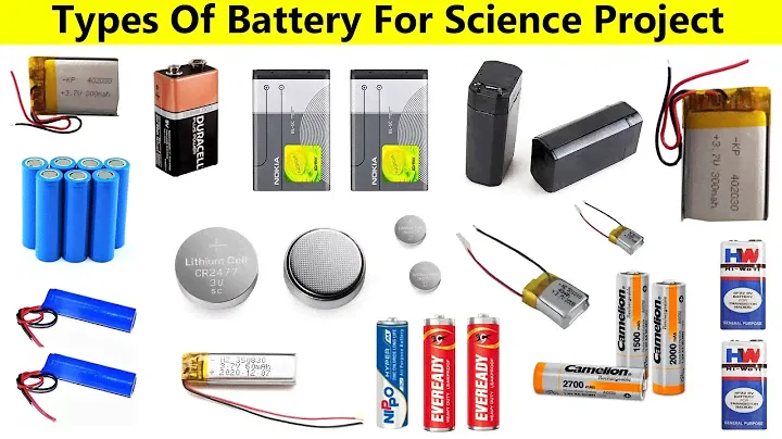 Unboxing Types of Battery Use For Science Project Tutorial In Hindi
