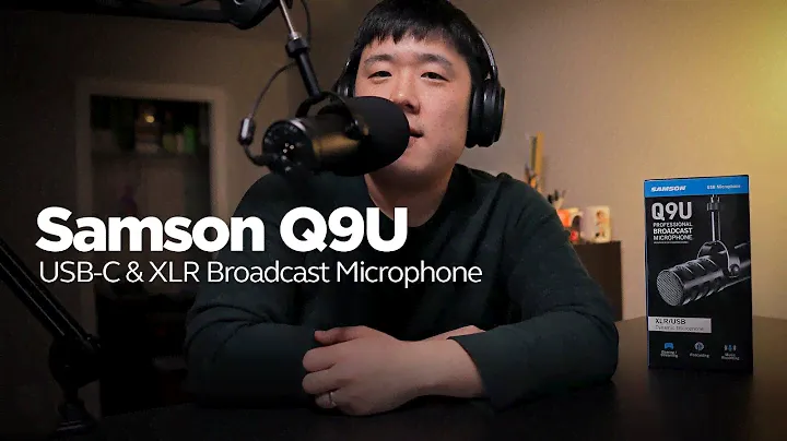 Samson Q9U — гибридный профессиональный микрофон USB-C и XLR, распаковка и тестирование