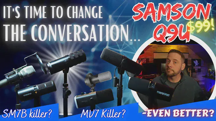 Samson Q9U - $99?!  -  SM7B, MV7, FiFine AM8, PD400x, K688, and more!