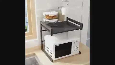 Adjustable Microwave Rack