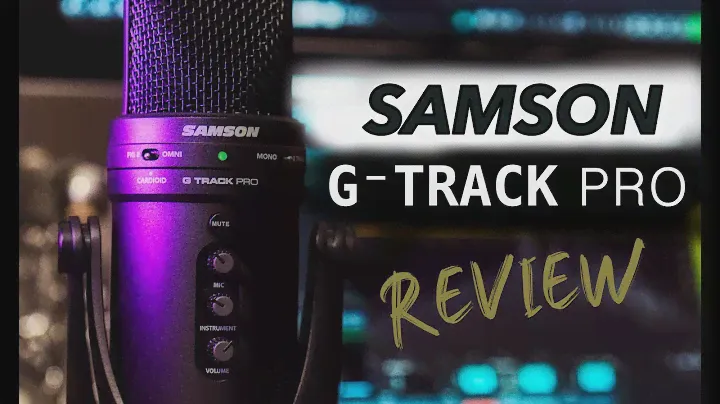 Обзор профессионального USB-микрофона Samson G-Track Pro с аудиоинтерфейсом